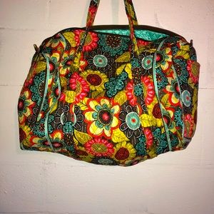 Vera Bradley large duffle bag very gently used